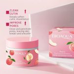 BIOAQUA Honey Peach Acid Exfoliating Cream - Gentle Peeling & Pore Clearing Gel Cream - 140g